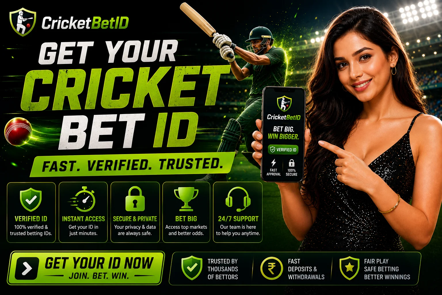 Get Your Cricket Bet ID